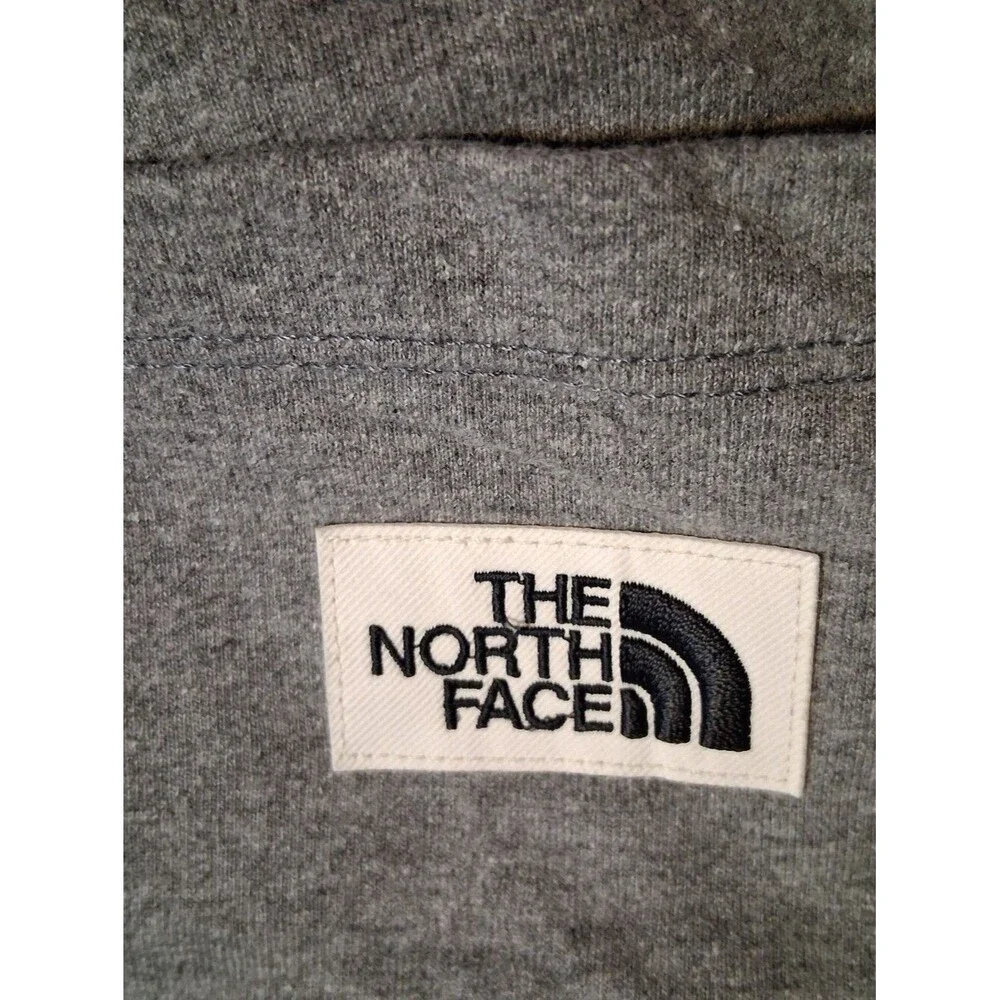 The North Face - Gray Men's Fleece Jogger Pants Drawstrings Pockets - Medium